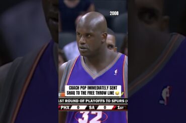 Pop draws up the Hack-a-Shaq… 5 seconds into the first game of the regular season 😭😭