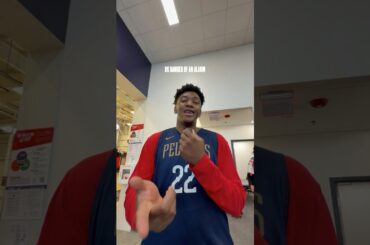 If the NBA had walk-up songs 😂⚾ #pelicans #shorts