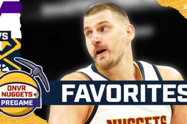 The Denver Nuggets Are HUGE Favorites Against the Utah Jazz | DNVR Nuggets Pregame Show
