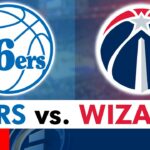 76ers vs. Wizards Live Streaming Scoreboard, Play-By-Play, Highlights| NBA League Pass Stream