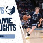 Memphis Grizzlies Highlights vs. New York Knicks