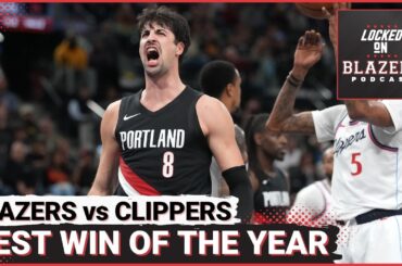 Trail Blazers Dominate the Clippers: BEST WIN of the Season, Race for 8th is On