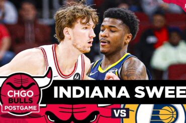 BULLS POSTGAME: Chicago Bulls SWEPT by Tanking Indiana Pacers | CHGO Bulls Podcast