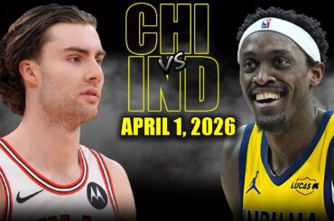 Chicago Bulls vs Indiana Pacers Full Game Highlights – April 1, 2026 | NBA Season