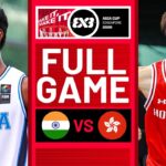 India 🇮🇳 vs Hong Kong,China 🇭🇰 | Men Full Game | FIBA 3x3 Asia Cup 2026 | #3x3Basketball