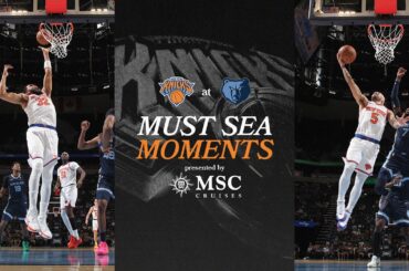 Knicks Get Wire-to-Wire Win Over Memphis Grizzlies on the road | April 1, 2026