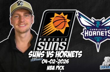 Phoenix Suns vs Charlotte Hornets 4/2/26 NBA Free Picks & Prediction | NBA Betting Tips