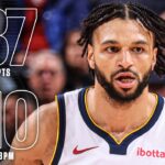 10 THREES 🔥 Jamal Murray torches the Jazz for 37 PTS to lead Nuggets to road win 💪 | NBA on ESPN