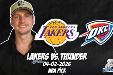 Los Angeles Lakers vs Oklahoma City Thunder 4/2/26 NBA Free Picks & Prediction | NBA Betting Tips