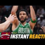 INSTAN REACTION: Historic first quarter helps propel Celtics to INSANE win over Heat