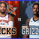 New York Knicks VS Memphis Grizzlies LIVE Play-By-Play | Pre and Post Game Coverage!