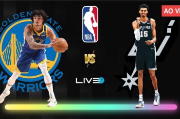 GOLDEN STATE WARRIORS x SAN ANTONIO SPURS - NBA AO VIVO l Gui Santos vs Wembanyama