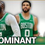 Boston Celtics DOMINATE Miami Heat behind Jayson Tatum's Triple-Double, Jaylen Brown's 43