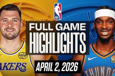 LAKERS vs THUNDER FULL GAME HIGHLIGHTS APRIL 2, 2026 NBA HIGHLIGHTS TODAY | NBA 2K26 GAMEPLAY