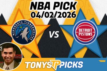 Minnesota Timberwolves vs Detroit Pistons Pick 4/2/26 NBA Pick Prediction