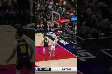 Why Not Another Three From Jay Huff 🔥 His Fourth Three of the First Half