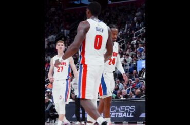 Count That Baby And A Foul #nba #pistons