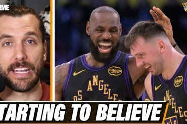 I'm starting to BELIEVE in Luka & LeBron’s Lakers as NBA title contenders
