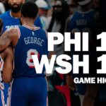 Game Highlights: Paul George, Tyrese Maxey, and VJ Edgecombe Combine for 90 Points in Win