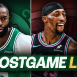 Jaylen Brown Leads Celtics to Dominant Win Over Heat | Garden Report Postgame Show on CLNS