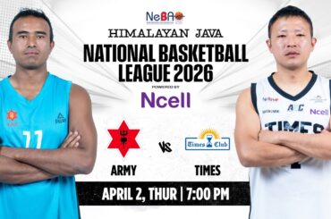 ARMY VS TIMES || MATCH - 48 || HIMALAYAN JAVA NATIONAL BASKETBALL LEAGUE 2026 ||