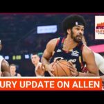 Can the Cleveland Cavaliers win the East if Jarrett Allen's knee isn't 100%?