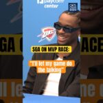 Shai Gilgeous-Alexander on MVP race: “I’ll let my game do the talking”