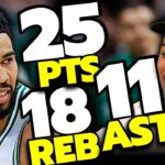 Jayson Tatum IS BACK In His Bag!!!