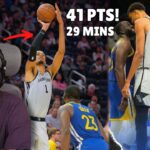 Wemby is UNBELIEVABLE!! Reacting to Spurs vs Warriors!