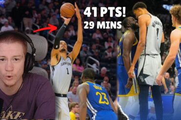 Wemby is UNBELIEVABLE!! Reacting to Spurs vs Warriors!