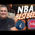 Timberwolves vs Pistons Predictions and BEST Bets! Best NBA Picks for Thursday