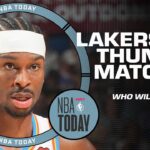 What's at stake in Lakers 🆚 Thunder?! 🍿 | NBA Today