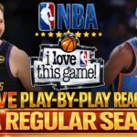 🔴LAKERS VS OKC THUNDER │ 2026 NBA REGULAR SEASON  Basketball Play-By-Play Reaction & Scoreboard