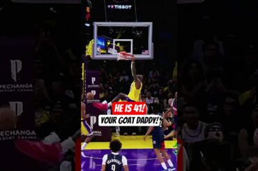 41 YEARS OLD AND STILL YOUR GOAT’S DAD! 💀 #lebron #nba #nbahighlights