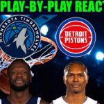 Minnesota Timberwolves vs Detroit Pistons NBA Play-By-Play Reaction 4/2/26 LIVE