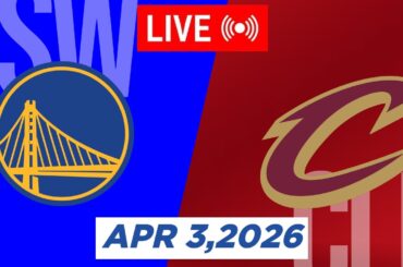 NBA LIVE! Golden State Warriors vs Cleveland Cavaliers | April 3, | 2026 NBA Season Live 2K