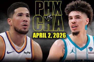 Phoenix Suns vs Charlotte Hornets Full Game Highlights – April 2, 2026 | NBA Season