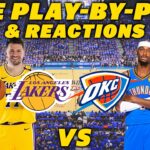 Los Angeles Lakers vs Oklahoma City Thunder | Live Play-By-Play & Reactions