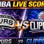 🔴 SPURS vs LA CLIPPERS | NBA LIVE Scoreboard & Gamecast
