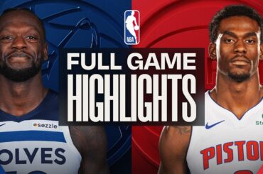 TIMBERWOLVES at PISTONS | FULL GAME HIGHLIGHTS | April 2, 2026