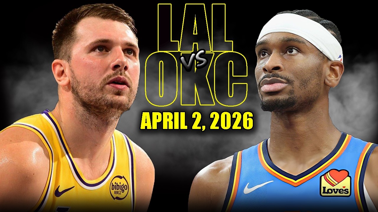 Los Angeles Lakers vs Oklahoma City Thunder Full Game Highlights – April 2, 2026 | NBA Season