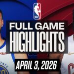 WARRIORS vs CAVALIERS FULL GAME HIGHLIGHTS APRIL 3, 2026 NBA HIGHLIGHTS TODAY | NBA 2K26 GAMEPLAY
