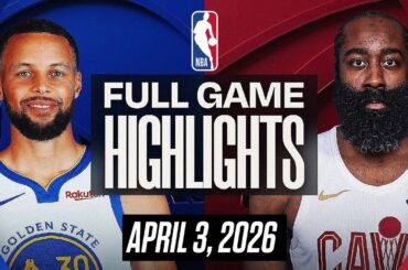 WARRIORS vs CAVALIERS FULL GAME HIGHLIGHTS APRIL 3, 2026 NBA HIGHLIGHTS TODAY | NBA 2K26 GAMEPLAY