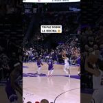 ¡JAMAL MURRAY anotó un triple desde ATRÁS del LOGO!