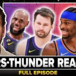 Thunder THRASH Lakers as Luka hurts hamstring, SGA makes MVP statement | NBA Reaction