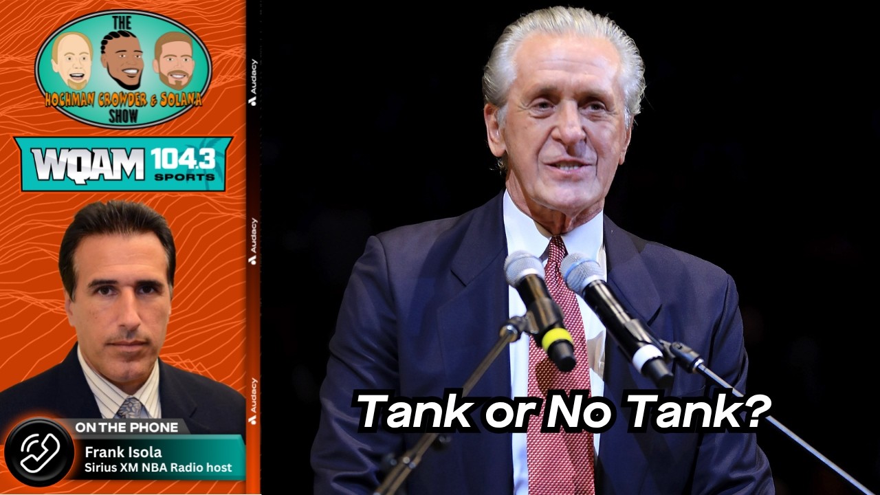 Frank Isola talks Miami Heat slump, why Riley & Heat don't need to tank & a Giannis marriage
