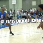 SMOOTHEST HS BASKETBALL PLAYS EVER!