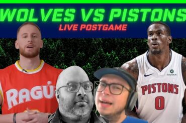 LIVE POSTGAME | Minnesota Timberwolves at Detroit Pistons | 4/2/26
