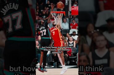 The Atlanta Hawks Are The REAL DEAL 😳 #atlantahawks #jalenjohnson #nba #nbashorts #atlhawks #hawks