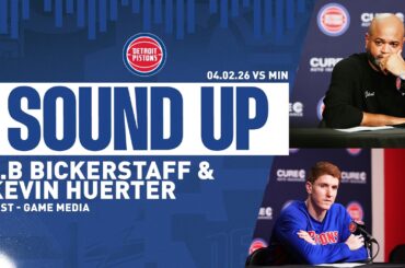 Post-Game Press Conference: J.B. Bickerstaff & Kevin Huerter| Pistons vs. T-Wolves | 04.02.26